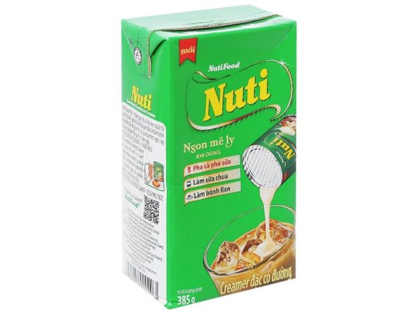 Nuti Condensed Milk Box 385g Green