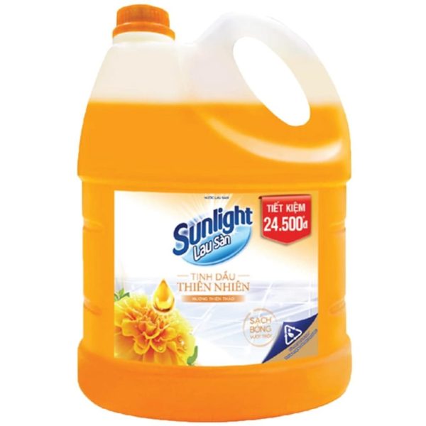 Sunlight Dishwashing Bottle 400g Caring Lemon(VN) - Image 3