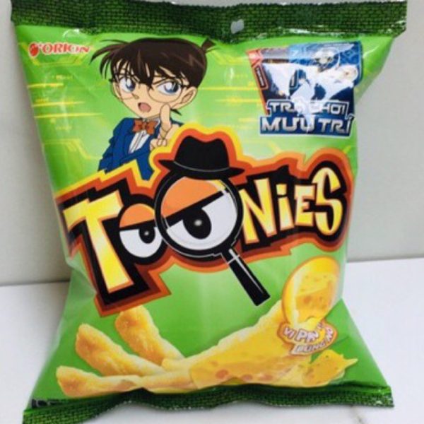 Snack Toonies BBQ, Spicy, Cheese, Cheddar Flavors 38g